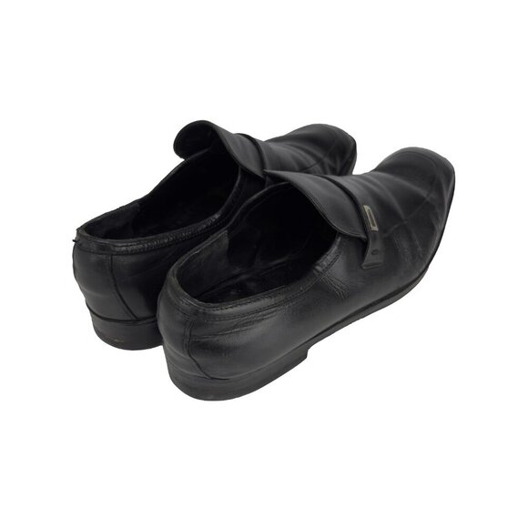 GUCCI VTG Loafers Dress Leather Authentic Costume Shoes Sz 5.5 - Picture 3 of 12